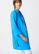 Load image into Gallery viewer, Joseph Ribkoff - 211361 - Classic Long Blazer - French Blue

