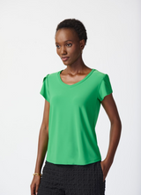 Load image into Gallery viewer, Joseph Ribkoff - 241179 - Tulip Sleeve Top - Island Green
