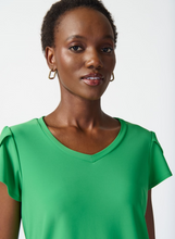 Load image into Gallery viewer, Joseph Ribkoff - 241179 - Tulip Sleeve Top - Island Green
