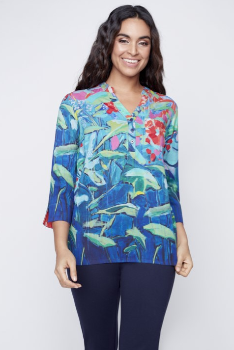 Claire Desjardins - 91241 - V-Neck Blouse