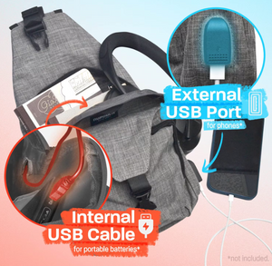 Nupouch - Anti-Theft Daypacks - Plum
