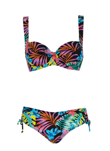 Sunmarin - 11001 - 2Pcs D Cup Bikini - Tropical