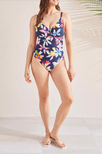 Load image into Gallery viewer, Tribal - 1619O - Flatten It Twist Front One Piece Swimsuit - Laguna
