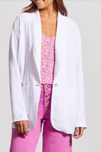 Load image into Gallery viewer, Tribal - 5343O - Unlined Shawl Collar Blazer - White
