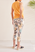 Load image into Gallery viewer, Tribal - 4936O - Printed Pull On Side Slit Capris - Apricottan
