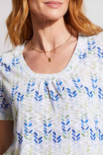 Load image into Gallery viewer, Tribal - 4835O - Printed Flutter Sleeve Blouse - Wildlime
