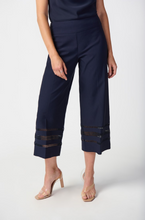 Load image into Gallery viewer, Joseph Ribkoff - 241073 - Wide Leg Capri - Midnight Blue
