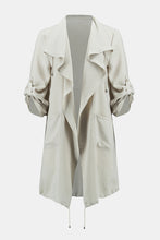 Load image into Gallery viewer, Joseph Ribkoff - 242058 - Gauze Boxy Cover Up - Moonstone

