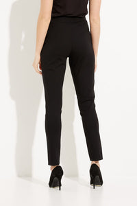 Joseph Ribkoff - 233012 - Faux Leather Pull-On - Black