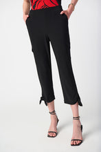 Load image into Gallery viewer, Joseph Ribkoff - 241111 - Tie Detail Pant - Black
