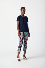 Load image into Gallery viewer, Joseph Ribkoff - 241268 - Scenery Print Millennium Cropped Pant
