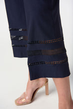 Load image into Gallery viewer, Joseph Ribkoff - 241073 - Wide Leg Capri - Midnight Blue
