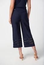 Load image into Gallery viewer, Joseph Ribkoff - 241073 - Wide Leg Capri - Midnight Blue
