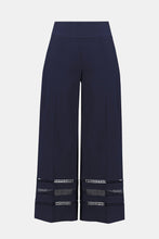 Load image into Gallery viewer, Joseph Ribkoff - 241073 - Wide Leg Capri - Midnight Blue
