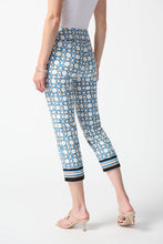 Load image into Gallery viewer, Joseph Ribkoff - 242148 - Geometric Print Crop Pant
