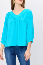 Load image into Gallery viewer, Joseph Ribkoff - 242062 - V-neck Peasant Blouse - Seaview
