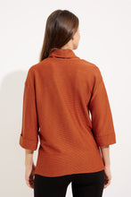 Load image into Gallery viewer, Joseph Ribkoff - 233126 - Sweater - Tandoori/black
