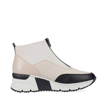 Load image into Gallery viewer, Rieker - N6352-60 -  Zipper Boots - Beige Combo
