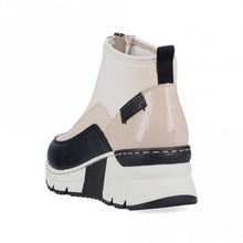 Load image into Gallery viewer, Rieker - N6352-60 -  Zipper Boots - Beige Combo
