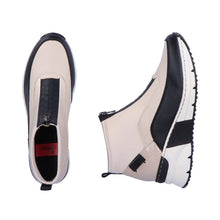 Load image into Gallery viewer, Rieker - N6352-60 -  Zipper Boots - Beige Combo
