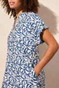 Load image into Gallery viewer, Tribal - 5781O - Knit Dress With Sleeve Detail - Blueleaf
