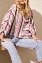 Load image into Gallery viewer, Tribal - 5752O - Boat Neck Blouse With Dolman Sleeves - Orchidsky
