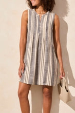 Load image into Gallery viewer, Tribal - 5818O - Sleeveless Dress With Pintuck - Nautical
