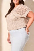 Load image into Gallery viewer, Tribal - 5775O - Sophia Curvy Capri Jeans With Embroidery - DkWater
