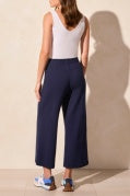 Load image into Gallery viewer, Tribal - 2049O - Textured Knit Pull On Capri - Jet Blue
