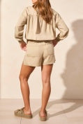 Load image into Gallery viewer, Tribal - 5658O - Casual Jacket With Elastic Waist - Dustysand
