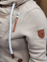 Load image into Gallery viewer, Wanakome - Hestia - Cowl Neck Side Zip - Sand
