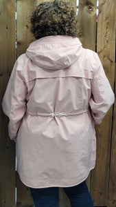 Normann - 3323- Rain Resistant Coat - Soft Pink