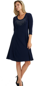 Gitane - Paris - LS - Dress (Black)