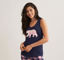 Load image into Gallery viewer, Little Blue House – Pyjama Tank Top - Style TT0WIBE403 - Size M
