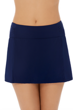 Load image into Gallery viewer, Christina - 30ZZ60YO -  Swim Skort Bottom - Navy Plus Size
