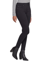 Load image into Gallery viewer, Tribal - 7260O-T400 - 5 pockets Curvy Skinny Soft Jeans - Black
