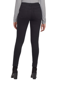 Tribal - 7260O-T400 - 5 pockets Curvy Skinny Soft Jeans - Black