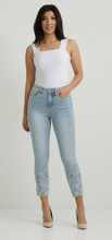 Load image into Gallery viewer, Joseph Ribkoff - 222907 - Embroidered Hem Jean
