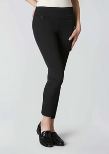 Lisette L - 2201 - Gaby Stretch Fabric 28'' Ankle Pant Black