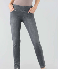 Load image into Gallery viewer, Lisette L - 455796 - 5 Pockets 30&#39;&#39; Slim Jean Betty Denim Charcoal
