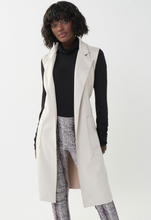 Load image into Gallery viewer, Joseph Ribkoff - 223916 - Belted Vest - Stone
