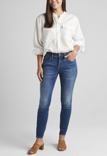 Load image into Gallery viewer, Jag - J2865EDK316 - Cecilia Skinny Jeans Mid Rise - Thorne Blue
