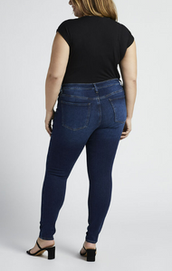 Jag - J2981INF341 - Forever Stretch Fit High Rise Skinny Jeans Cadet Blue