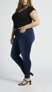 Jag - J2981INF341 - Forever Stretch Fit High Rise Skinny Jeans Cadet Blue