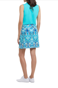 Tribal - 3900O - Pull On Skort with Pockets - Lagoon