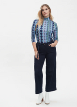 Load image into Gallery viewer, FDJ - 2140322 - Olivia Wide Ankle Trouser - Rinse Wash
