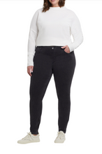 Load image into Gallery viewer, Tribal - 7109V - Plus Size Audrey Icon Fit Ankle Jegging - Fade Black

