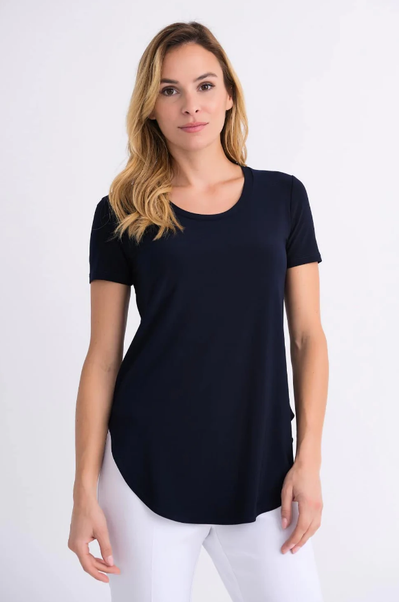 Joseph Ribkoff - Top - 183220 - Midnight Blue