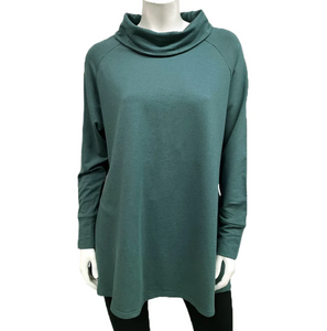 Gilmour - BtT-1111 - Bamboo French Terry Soft Colw A-Line Raglan - Pine