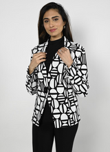 Load image into Gallery viewer, Frank Lyman - 223246 -  Black and White Blazer
